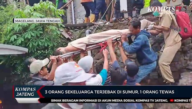 3 Orang Sekeluarga Terjebak di Sumur, 1 Orang Tewas