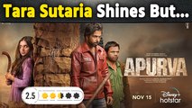 Apurva Review: Tara Sutaria की बेहतरीन  Performance के लिए  देखिए ये survival thrilling! Filmibeat
