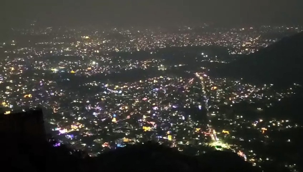 गोवर्धन पर्व तक ऐसे जगमगाता रहा अलवर शहर और बाला किला