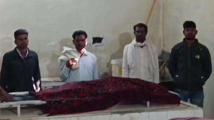 नरसिंहपुर: सड़क दुर्घटना में युवक की मौत, परिवार में मचा चित्कार