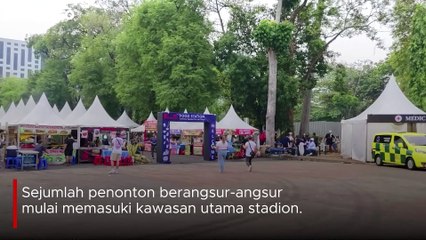 Begini Suasana di GBK Jelang Konser Coldplay Nanti Malam