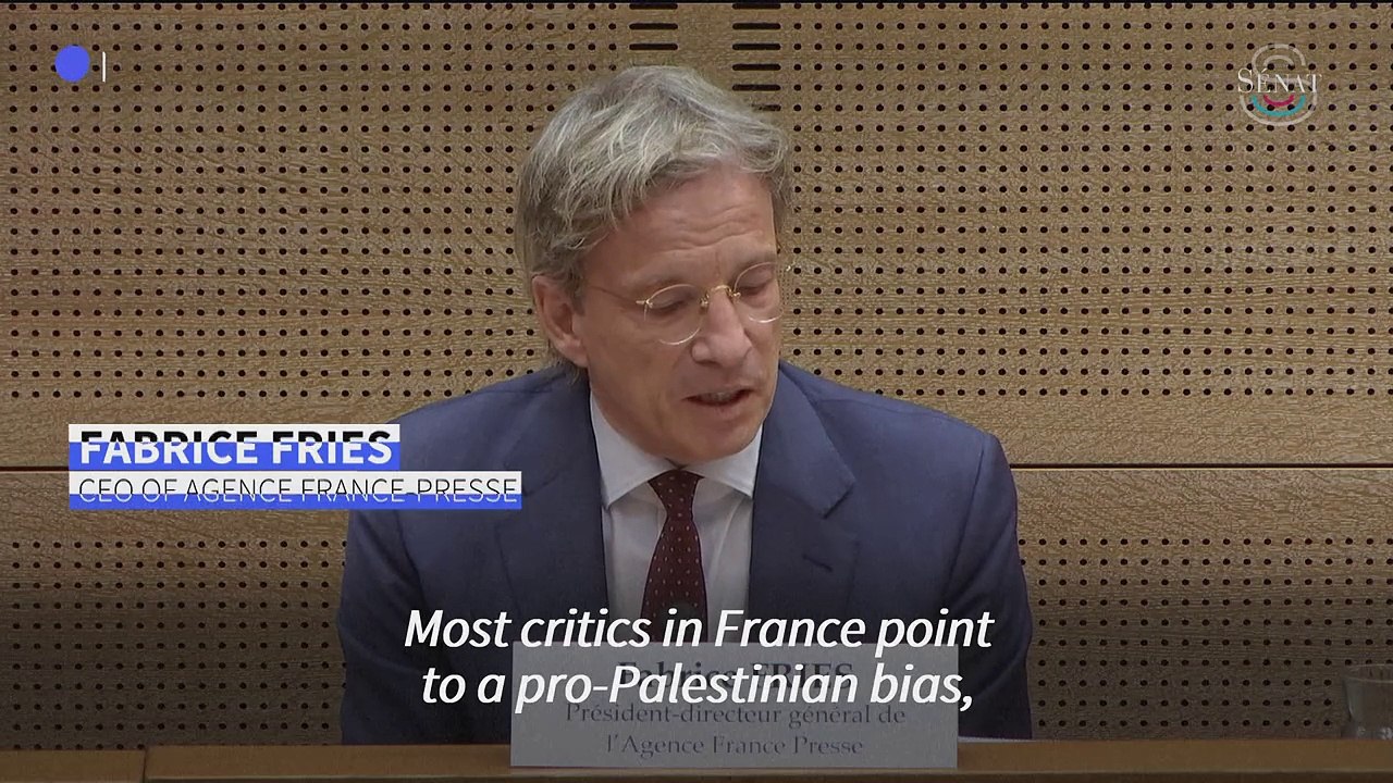 AFP CEO deems certain accusations 'defamatory' on coverage of Israel-Hamas conflict