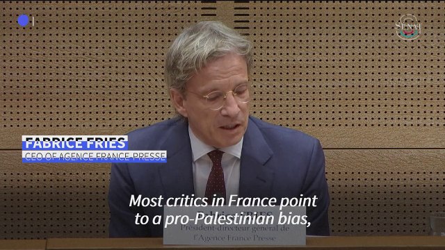 AFP CEO deems certain accusations 'defamatory' on coverage of Israel-Hamas conflict