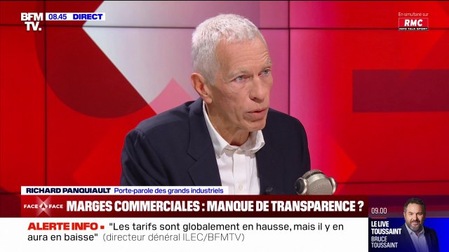Inflation: Il y a une augmentation de la part de marché des marques de distributeurs en France , affirme Richard Panquiault, porte-parole des grands industriels