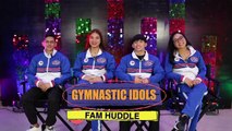 Family Feud: Fam Huddle with team Gymnastic Idols | Online Exclusive