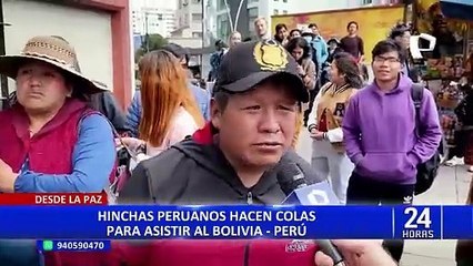 Bolivia vs Perú: entradas para el compromiso oscilan entre los 80 hasta 420 bolívares
