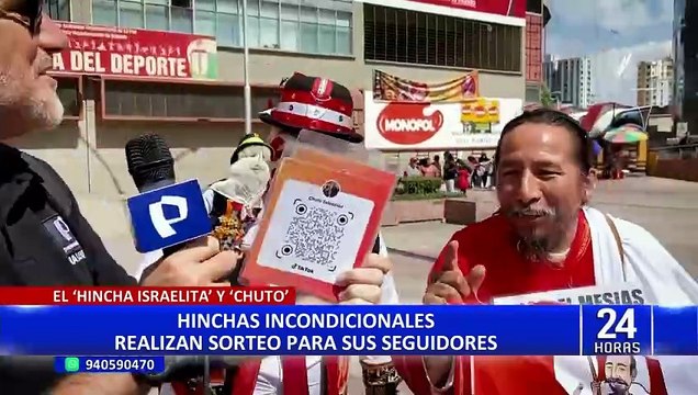 'Hincha israelita' y 'Chuto Selección' llegan a Bolivia y anuncian sorteos para sus seguidores