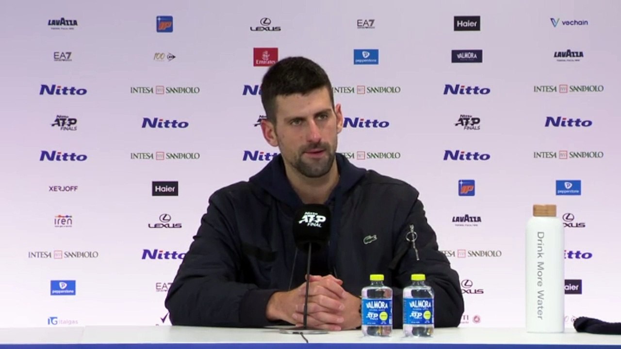 ATP Finals 2023 - Novak Djokovic :  Ils veulent mon scalp et Jannik Sinner l'a eu"