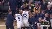 Early brawl leads to THREE ejections as Timberwolves beat Warriors