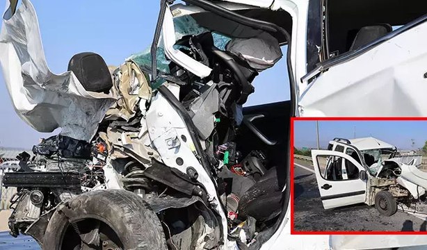 Adana'da korkunç kaza! 8 kilometre ters yönden ilerledi, 3 kişi yaşamını yitirdi