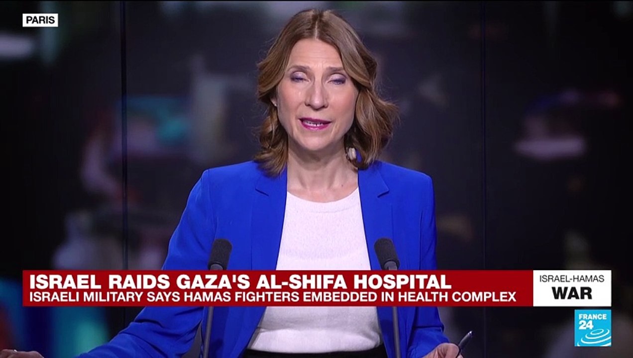 Israeli troops enter Gaza's Al-Shifa hospital