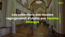 Les collections des musées regorgeraient d'objets aux liquides étranges
