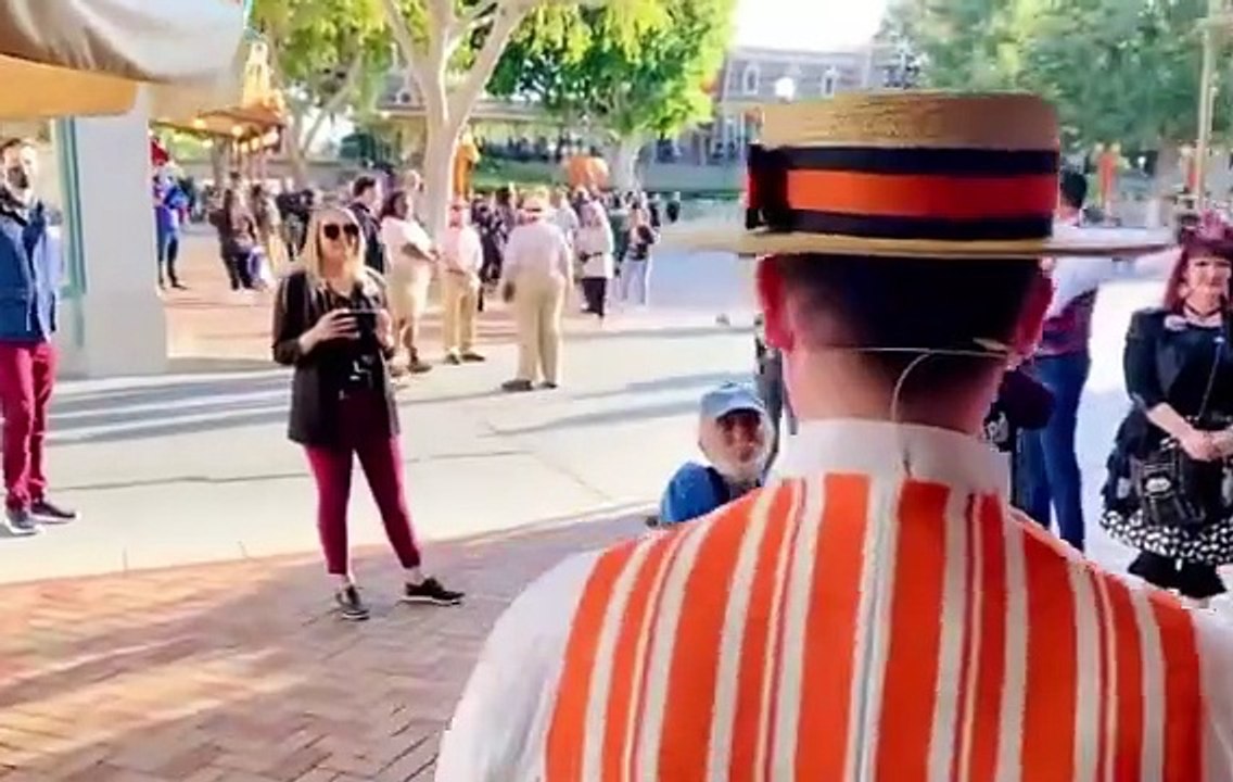 Dick Van Dyke a Disneyland: l'omaggio all'attore di Mary Poppins