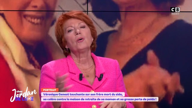Véonique Genest dans l'émission Chez Jordan de Luxe sur C8.