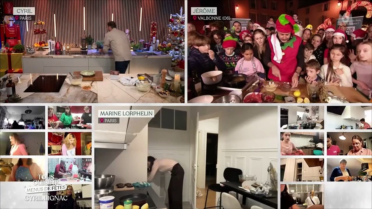 "Tous en cuisine, menu de fêtes" 2023 : la recette des palets au chocolat, crème au café, de Cyril Lignac