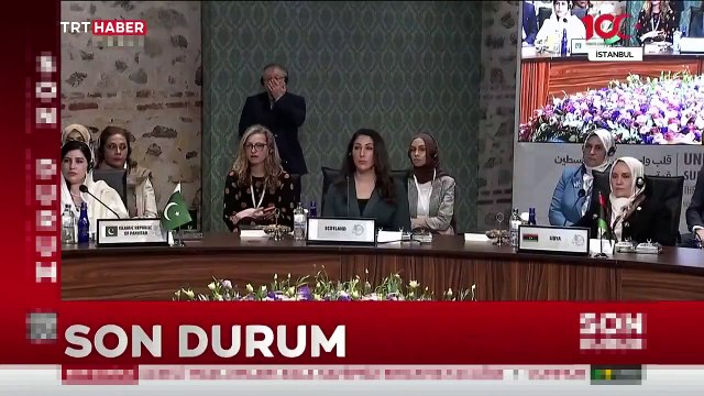 Filistin İçin Tek Yürek Zirvesi! Emine Erdoğan'dan lider eşlerine çağrı: Ateşkes olana kadar biz de nöbet tutalım