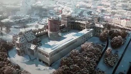 Model 3D zamku królewskiego