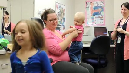 Audrey Can Hear Clearly for the First Time