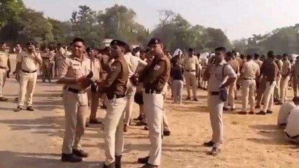 बैतूल: विधानसभा चुनाव के लिए पहुंचा पुलिस बल, सुरक्षा की संभालेंगे कमान