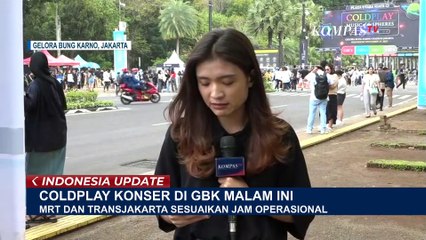 Karena Konser Coldplay, MRT dan Transjakarta Perpanjang Jam Operasional!
