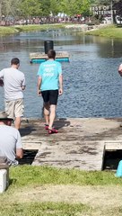 Log Rolling Extravaganza: Unbelievable Boom Run! || Best of Internet