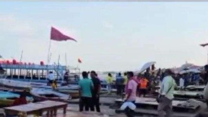 वाराणसी: गंगा स्नान के दोराब जब डूबने लगा श्रद्धालु, फिर बचाने के लिए कूदे...