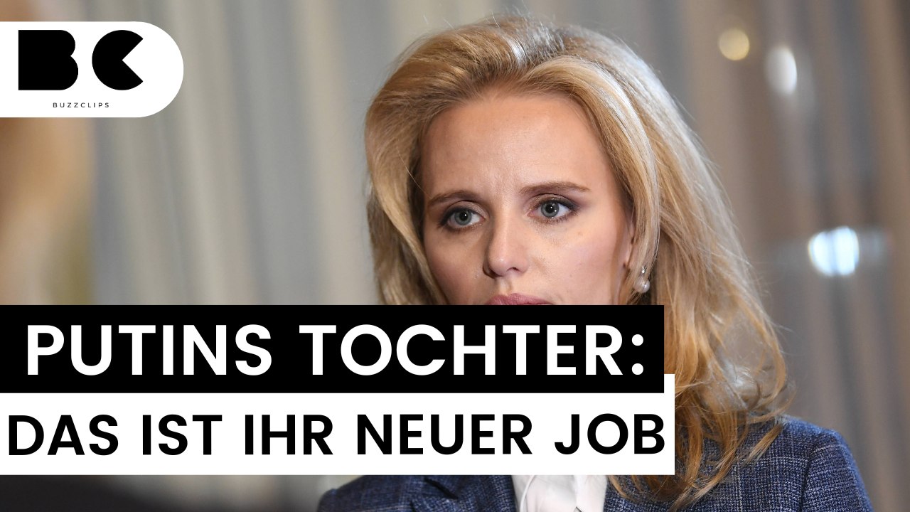 Putins Tochter erhält Beförderung!
