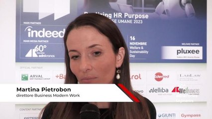 Скачать видео: Forum Risorse Umane, Pietrobon (Modern Walk): “Prima sfida mondo HR è coinvolgimento dipendenti”