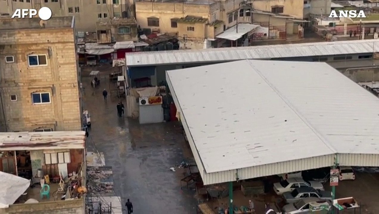 Gaza, un arcobaleno colora il cielo sopra Rafah