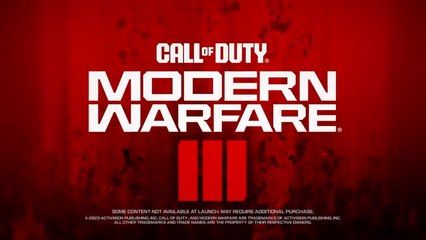 Call of Duty Modern Warfare 3 Official Multiplayer Trailer
