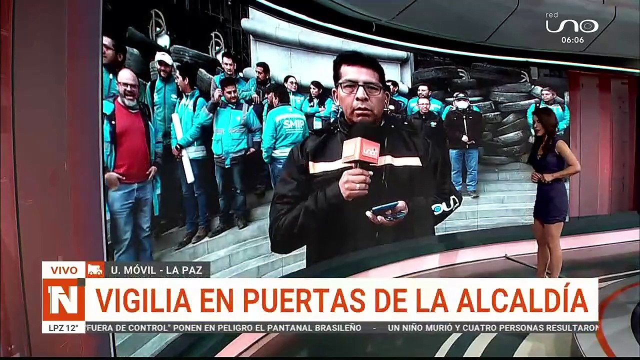 Alcaldía de La Paz amanece tapiada