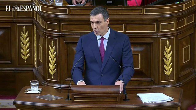 Y Pedro Sánchez nombró la amnistía: Vamos a conceder esa amnistía; es una medida que pide una parte muy relevante de la sociedad catalana