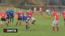 Sunday League footballer dubbed next FIFA Puskás Award winner after goal goes viral