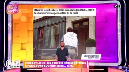 Pendant les JO, les prix des hôtels 3 étoiles à Paris vont augmenter de 475% !