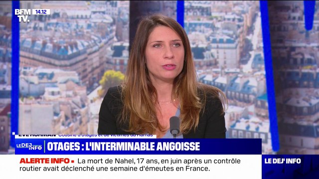 Conflit Israël/ Hamas: Toutes les générations de cette famille a subit des traumatismes absolus témoigne Eve Hohman, cousine d'otages et de victimes du groupe terroriste