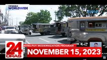 24 Oras Express: November 15, 2023 [HD]