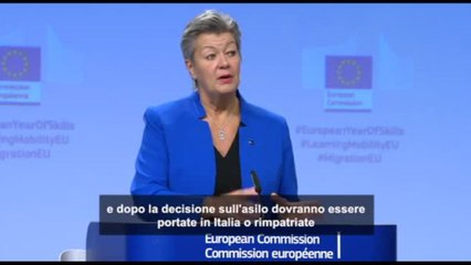 Johansson: accordo sui migranti con l'Albania non viola il diritto Ue