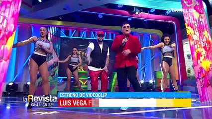 Luis Vega y Rigeo le enseñaron a Anabel y Kerley los pasos de la coreografía de su última canción “Modo Romero”