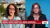 Israeli military says weapons found in Al Shifa hospital