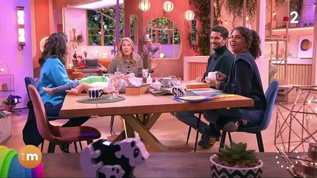 C'est une invasion ! : Alessandra Sublet, Thomas Sotto et Marie Portolano désertent Télématin et s'inscrustent aux côtés d'Agathe Lecaron dans La maison des maternelles sur France 2