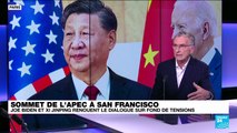 Sommet de l'Apec : que faut-il attendre de la rencontre entre Biden et Xi ?