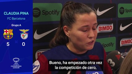 CLAUDIA PINA pide la ASISTENCIA del PÚBLICO al FC BARCELONA - REAL MADRID