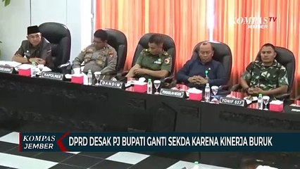 DPRD Lumajang Desak PJ Bupati Ganti Sekda Karena Kinerja Buruk