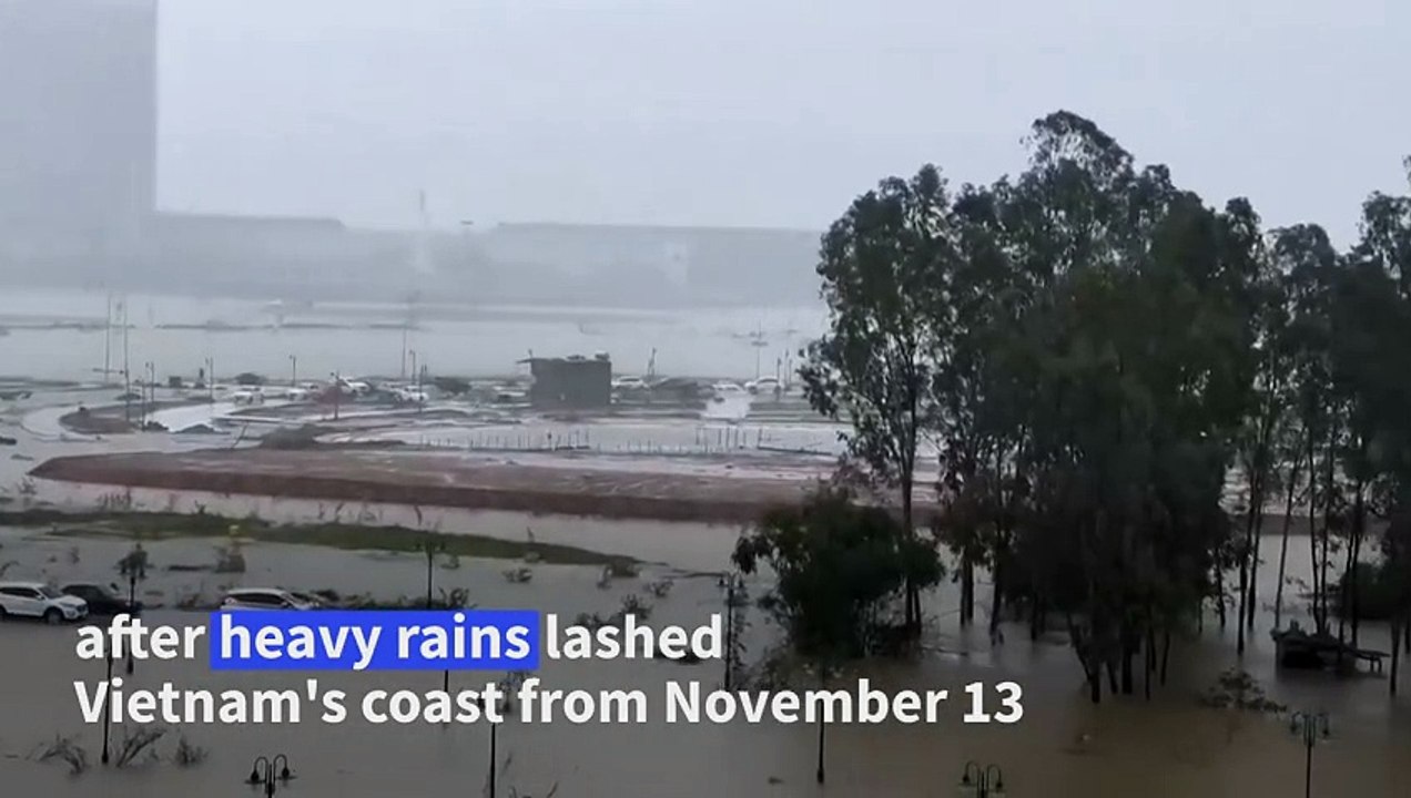 Homes in Hue underwater after floods hit Vietnam