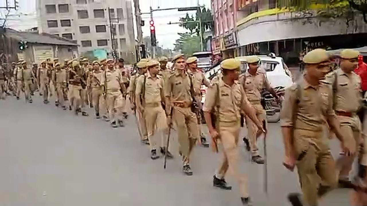 flag march