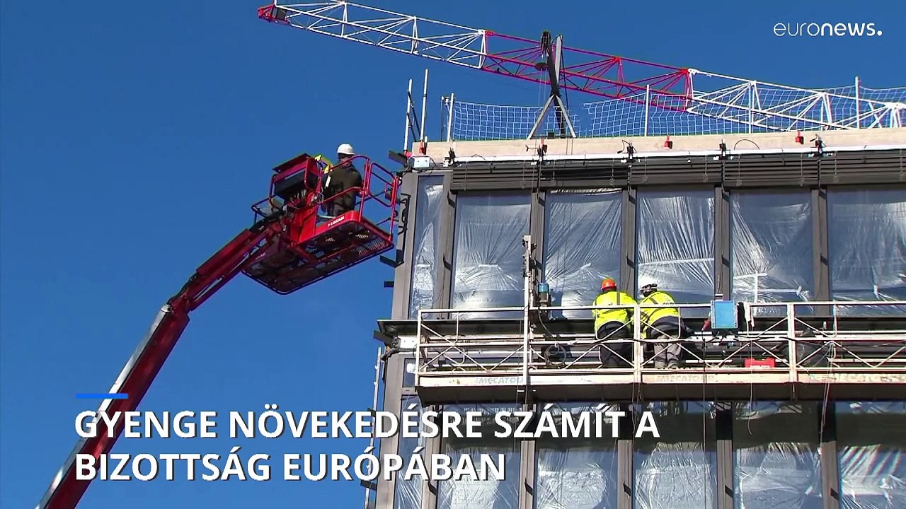 Gazdaság: alacsony gazdasági növekedésre és inflációra számít az Európai Bizottság