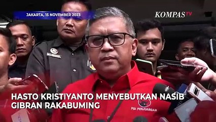 Hasto Blak-blakan Sebut Gibran dan Bobby, Tutup Buku!