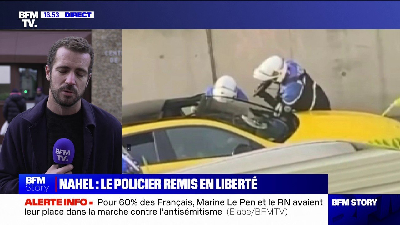 Mort de Nahel: le policier auteur du tir, remis...