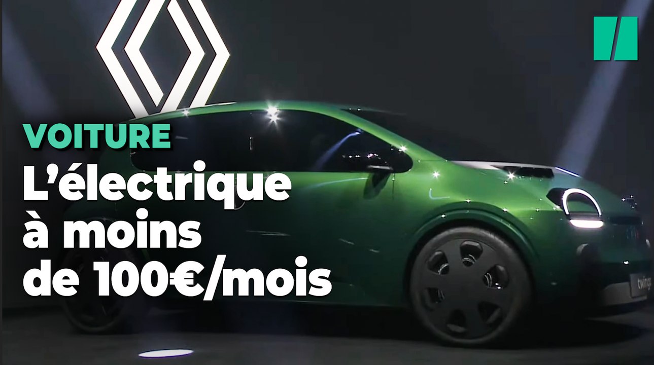 Voici la nouvelle Twingo électrique de Renault à moins de 100 euros par mois