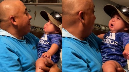 This Cute Baby HATES Wearing Hats
